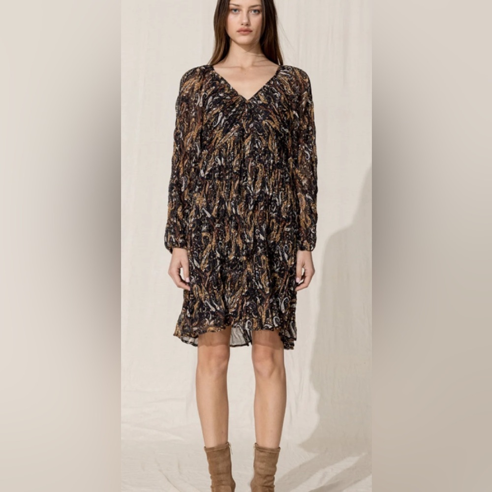 miss me Paisley Chiffon Dress L